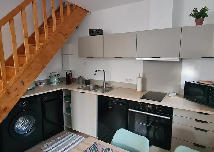 Le Petit - Climatise Avec Parking Gratuit شقة Fronton